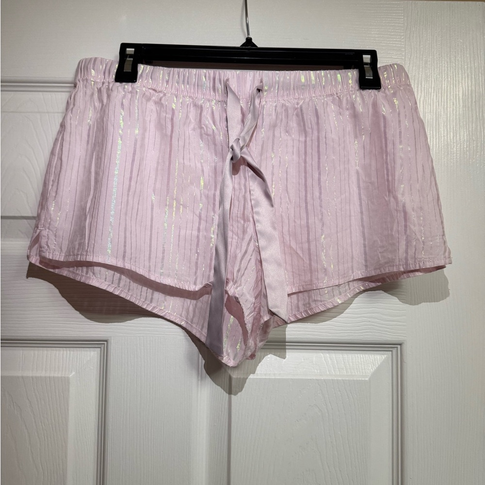 Women's Victoria’s Secret Pink striped Sleep Shorts